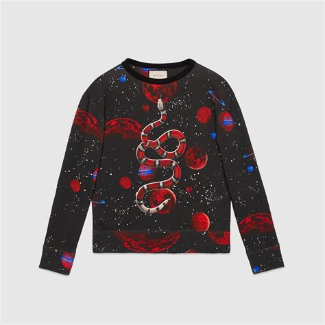 gucci v neck sweater dupe|Gucci space snake jumper.